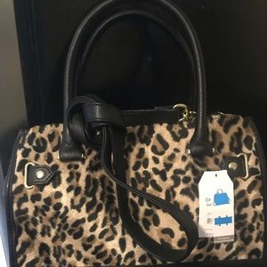 Cheetah print purse